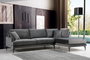 Atelier Del Sofa Papira Corner Right (L3+Chl) - Anthracite